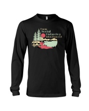 Social Distancing Before It Was Cool Long Sleeve Tee tile