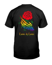Skelton Love Is Love 2 Sides Classic T-Shirt back