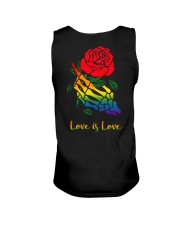 Skelton Love Is Love 2 Sides Unisex Tank tile