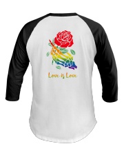 Skelton Love Is Love 2 Sides Baseball Tee tile