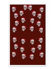 Skull Christmas Socks Sticker tile