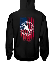 An Old Man With Horse Flag 2 Sides Hooded Sweatshirt tile