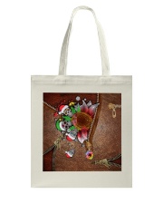 Skull Sunflower Christmas Tote Bag tile