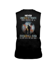 The Pride Of A Baseball Dad 2 Sides Sleeveless Tee tile