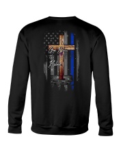 God Bless The Blue 2 Sides Crewneck Sweatshirt tile