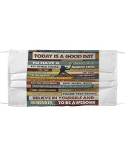 Softball - To Day Is Good Day Mask tile