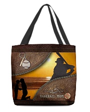 Baseball Mom Sunset All-over Tote front