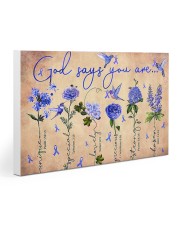 Diabetes v1 - God Says You Are Gallery Wrapped Canvas Prints tile