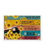 Softball - Your Talent Is God's Gift Sticker tile
