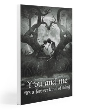 Skull - You And Me Poster Gallery Wrapped Canvas Prints tile