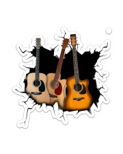 Guitar Crack V1 Sticker - Single (Vertical) front
