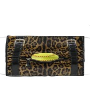 Softball - Leopard - Zip Pocket Mask tile