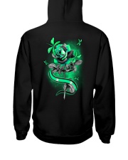 Dragonfly Rose 2 Sides Hooded Sweatshirt tile