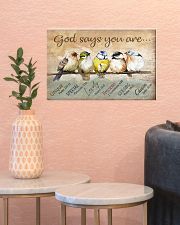 Birds God Says You Are 17x11 Poster poster-landscape-17x11-lifestyle-21