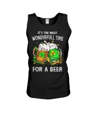 Beer Wonderful Time Patrick's Day Unisex Tank tile