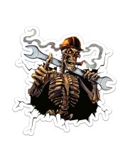 Auto Mechanic Crack Sticker - Single (Vertical) front