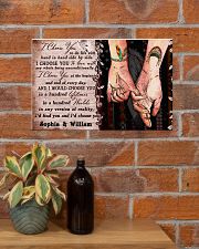 Personalized Native American - I Choose You 17x11 Poster poster-landscape-17x11-lifestyle-23