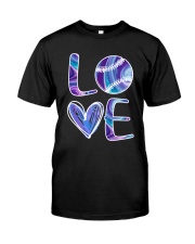 Softball-Love Classic T-Shirt front