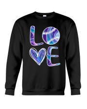 Softball-Love Crewneck Sweatshirt tile