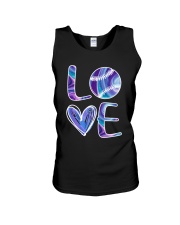 Softball-Love Unisex Tank tile