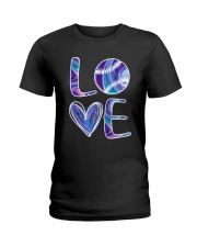 Softball-Love Ladies T-Shirt tile