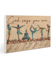 Yoga - God Says You Are Gallery Wrapped Canvas Prints tile