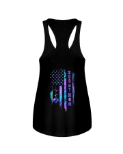 Scout Mom Flag 2 Sides Ladies Flowy Tank tile
