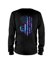 Scout Mom Flag 2 Sides Long Sleeve Tee tile