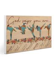 Karate God Says You Are Gallery Wrapped Canvas Prints tile
