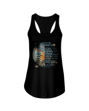 Softball You Are Beautiful Ladies Flowy Tank tile