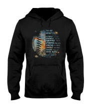 Softball You Are Beautiful Hooded Sweatshirt tile