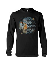 Softball You Are Beautiful Long Sleeve Tee tile