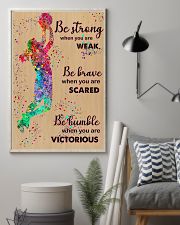 Basketball - Be Strong 11x17 Poster lifestyle-poster-1