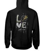 Jesus - Love John 3-16 2 Sides Hooded Sweatshirt tile
