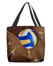 Volleyball Leather All-over Tote back