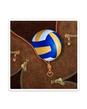 Volleyball Leather Sticker tile