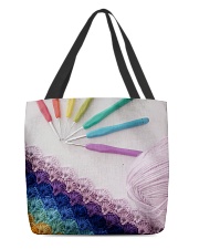 Crochet Box Stitch All-over Tote back
