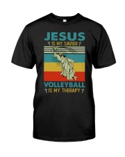 Volleyball - Jesus Is My Savior Premium Fit Mens Tee tile