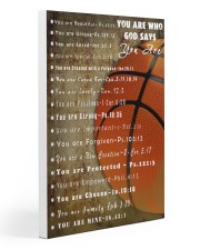 Basketball God Say You Are Gallery Wrapped Canvas Prints tile