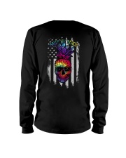 Skull Pineapple Salty Lil' Beach 2 Sides Long Sleeve Tee tile