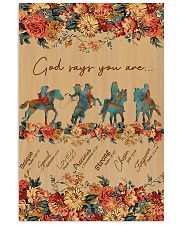 Horse Riding God Says You Are 11x17 Poster front