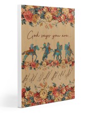 Horse Riding God Says You Are 20x30 Gallery Wrapped Canvas Prints thumbnail