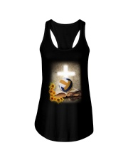Volleyball God Ladies Flowy Tank tile