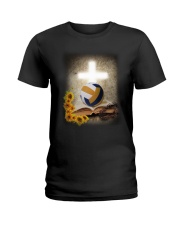 Volleyball God Ladies T-Shirt tile