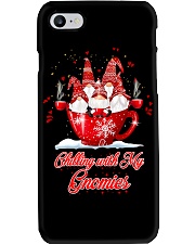 Coffee - Chilling With Me Gnomies Phone Case tile