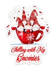 Coffee - Chilling With Me Gnomies Sticker tile