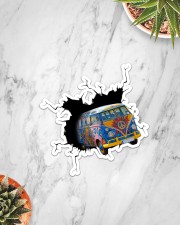Hippie Car Crack Sticker - Single (Vertical) aos-sticker-single-vertical-lifestyle-front-06
