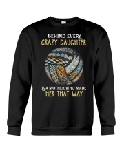 Volleyball Crazy Daughter Crewneck Sweatshirt tile