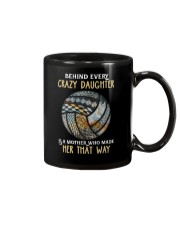 Volleyball Crazy Daughter Mug tile