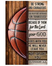 Basketball Be Strong 11x17 Poster front